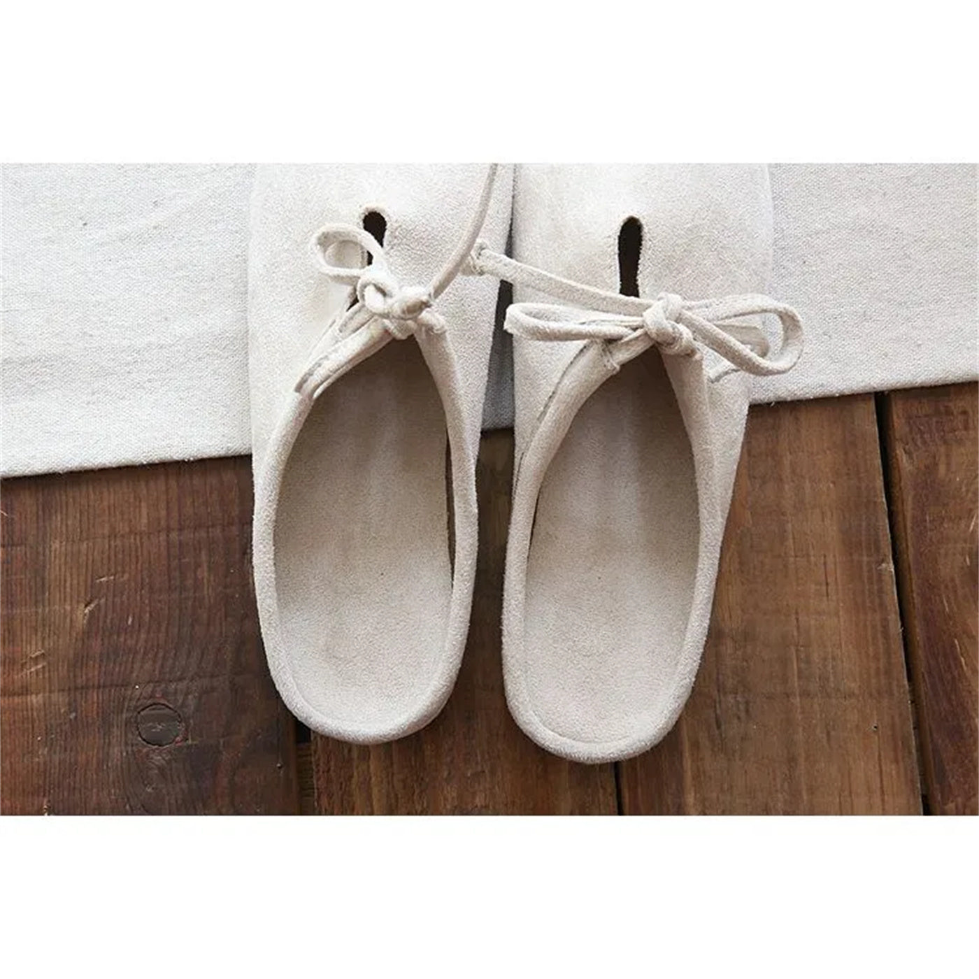 OrthoCare Retro Velvet Loafer - Flat Half Slipper