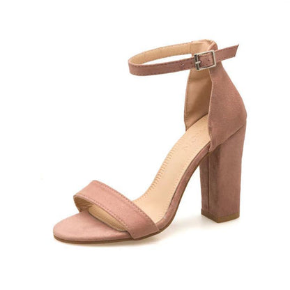 Uriana | Women’s Orthopedic Ankle Strap Block Heel Sandals