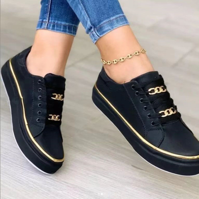 OrthoCare Chain Flat Shoes - Comfort And Unique Style