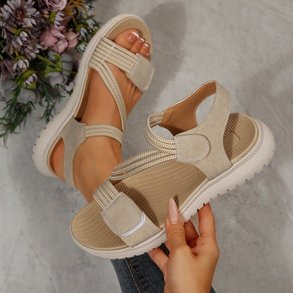 OrthoCare Fabric Platform Beach Sandals