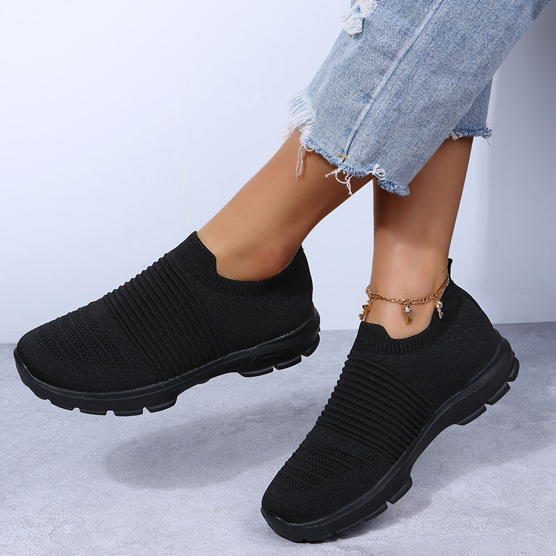OrthoCare Knit Sock Shoes - Breathable Comfort Flats