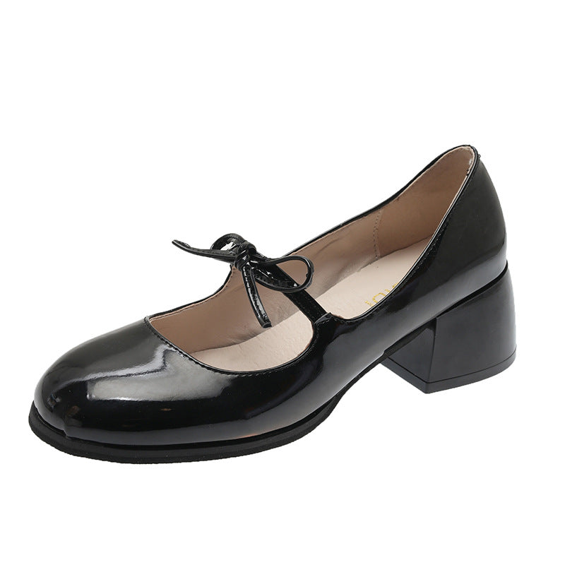 OrthoCare Mary Jane Shoes - Vintage Bow Comfort