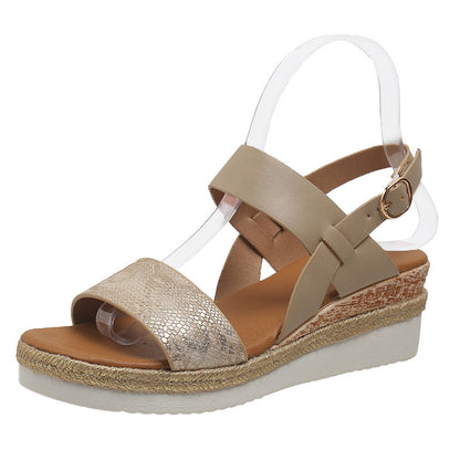 Tahlia | Women’s Orthopedic Espadrille Wedge Comfort Sandals
