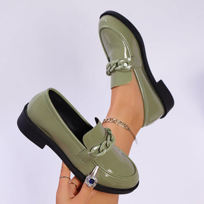OrthoCare Leather Loafers - Thick Sole Comfort