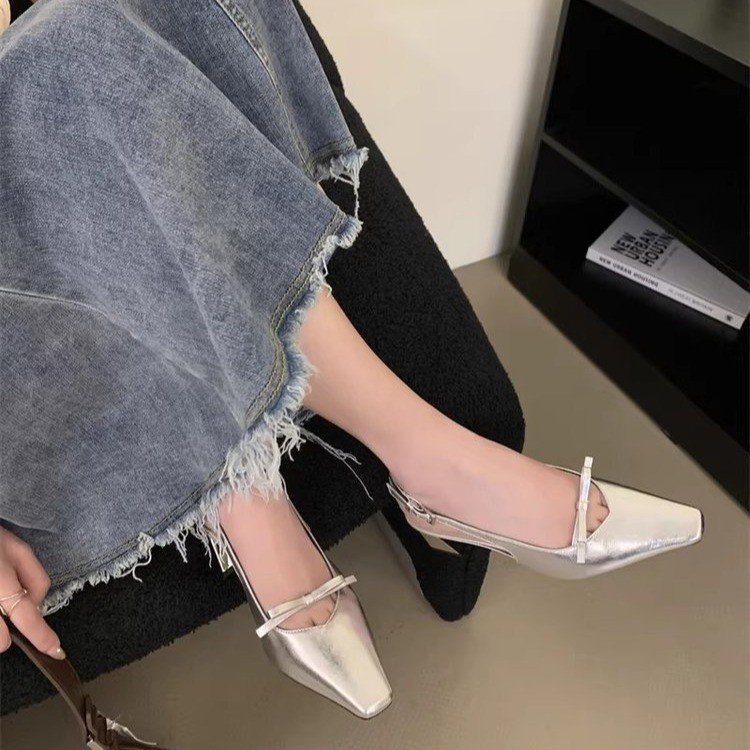 Everine | Women’s Orthopedic Slingback Pointed Toe Heels