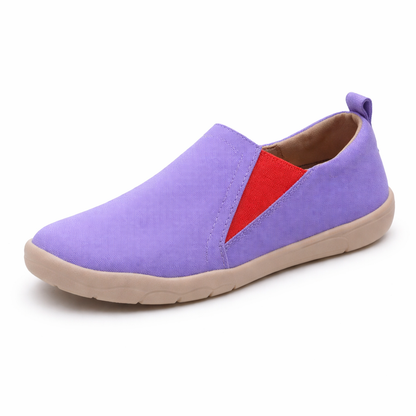 Orthopedic Patterned Slip-On Sneakers – Lightweight Breathable Comfort Walking Shoes