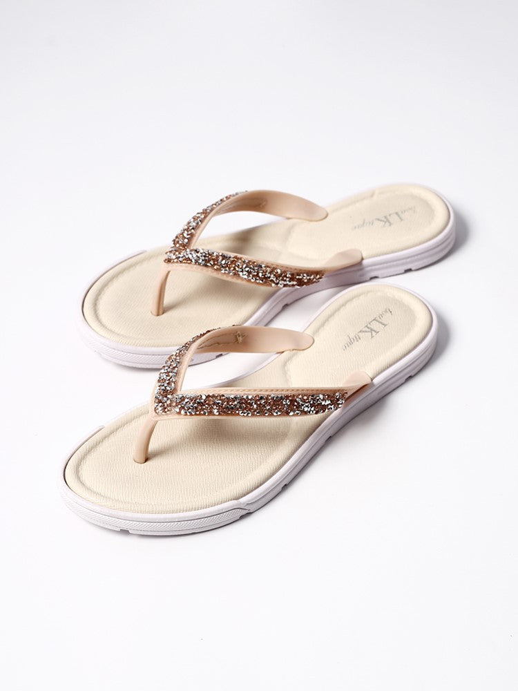 Briony | Women’s Orthopedic Rhinestone Comfort Flip Flop Sandals