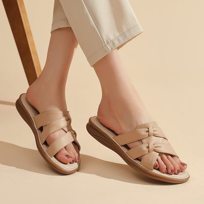 OrthoCare Braided Comfort Slide Sandals