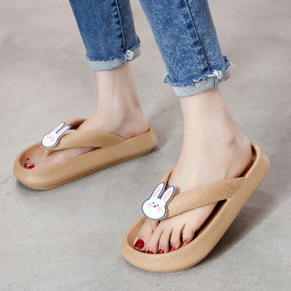 OrthoCare Women’s Cartoon Flip Flops – Lightweight Comfortable Summer Slippers