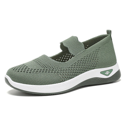 OrthoCare | Breathable Mary Jane Walking Sneakers