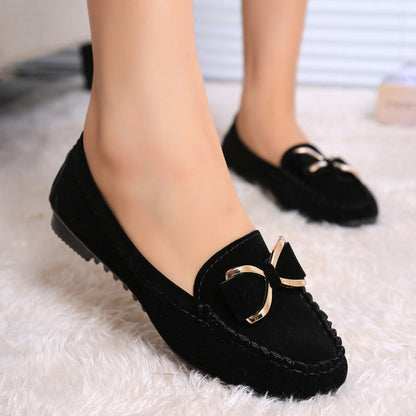 OrthoCare Flat Shoes With Bow - Elegance And Comfort