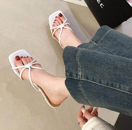 Avaline | Women’s Orthopedic Strappy Flat Slide Sandals