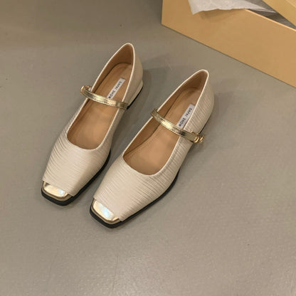 OrthoCare Mary Jane Shoes - Classic Chunky Heel