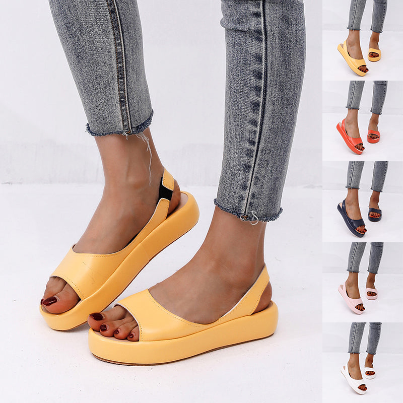 Ursa | Women’s Orthopedic Slingback Platform Comfort Sandals