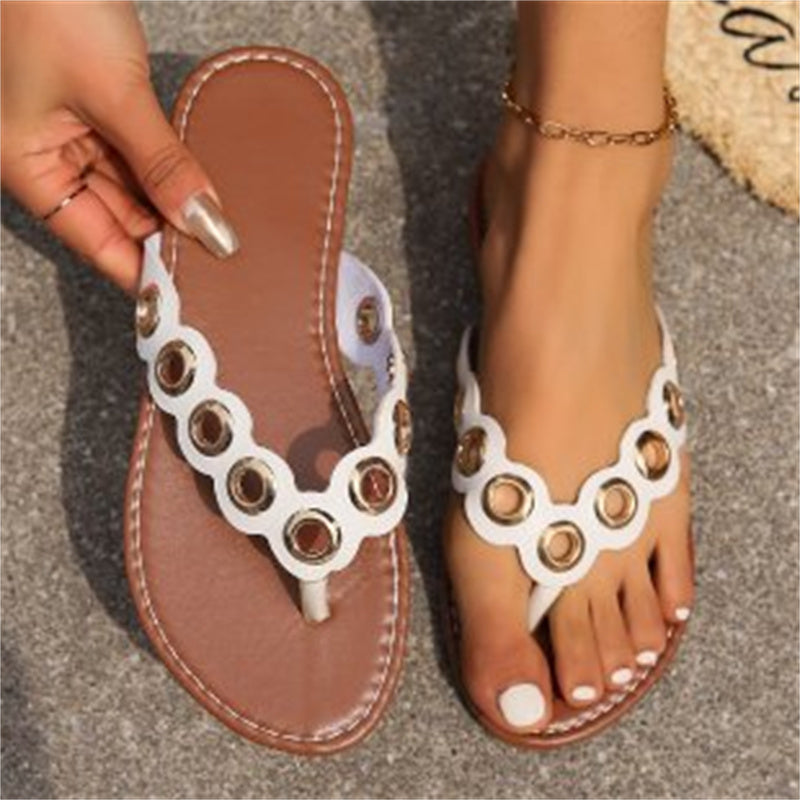 OrthoCare Floral Comfort Slide Sandals