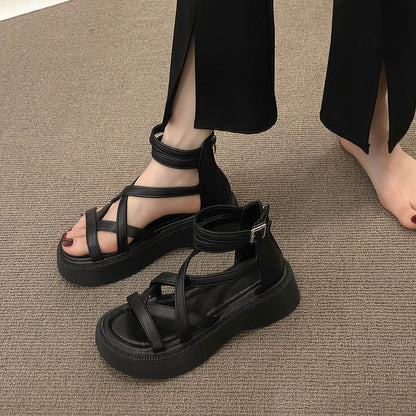 Venetia | Women’s Orthopedic Gladiator Platform Sandals