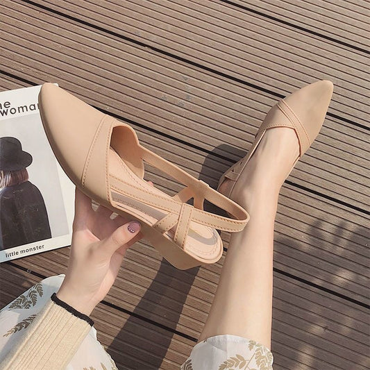 Primrose | Women’s Orthopedic Pointed Toe Mary Jane Slingback Flats