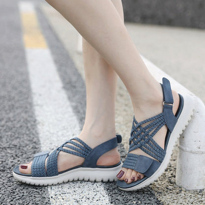 Roxelana | Women’s Orthopedic Crisscross Comfort Walking Sandals