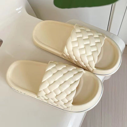 OrthoCare Cloud Cushion Slides – Ultra-Soft Woven Comfort Slippers