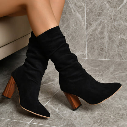 Madeline | GraceStep Orthopedic Slouch Heel Boots