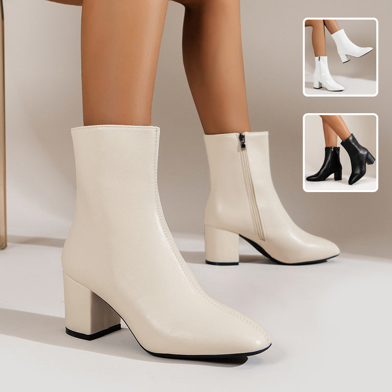 Mallory | Orthopedic Classic Block-Heel Ankle Boots