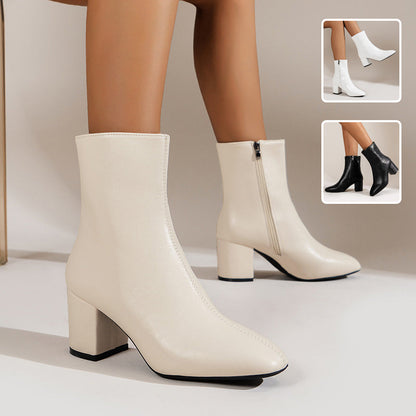Mallory | Orthopedic Classic Block-Heel Ankle Boots