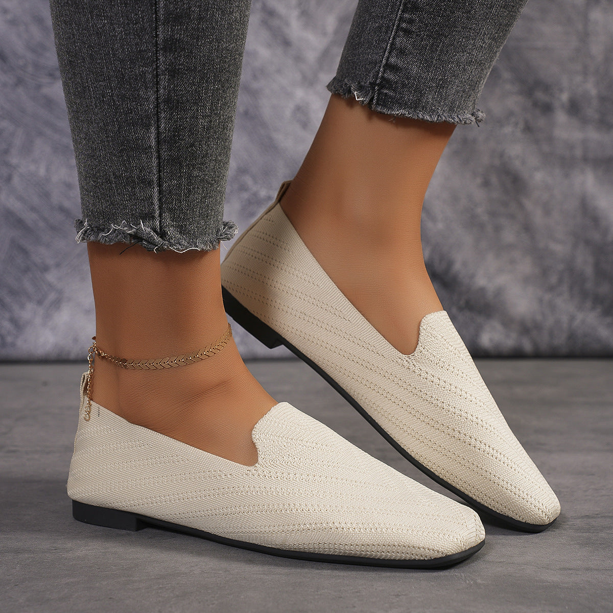 Anoura | Women’s Orthopedic Knit Slip-On Loafers