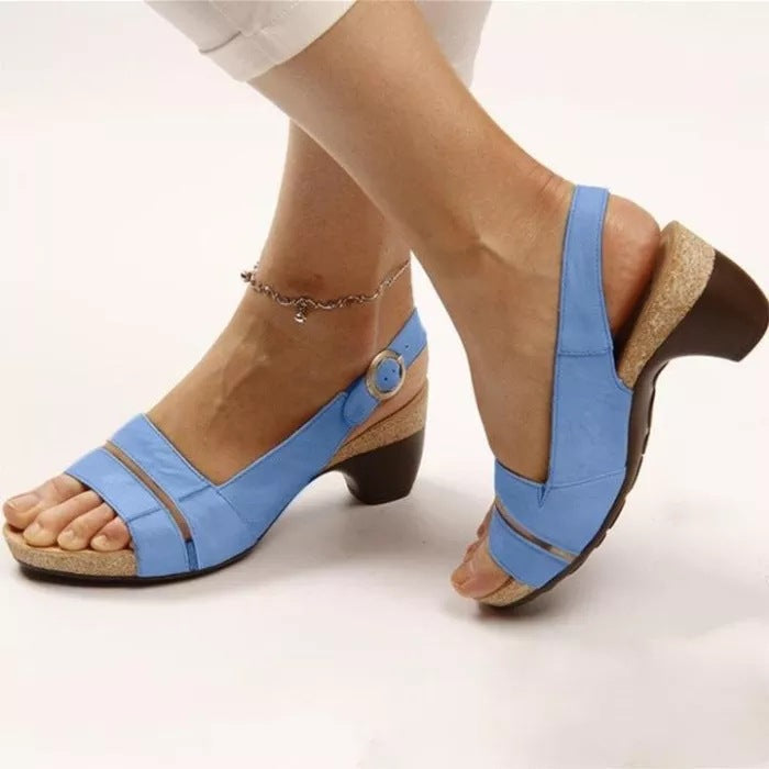 OrthoCare Summer Ankle-Strap Sandals - Unique Elegance And Comfort