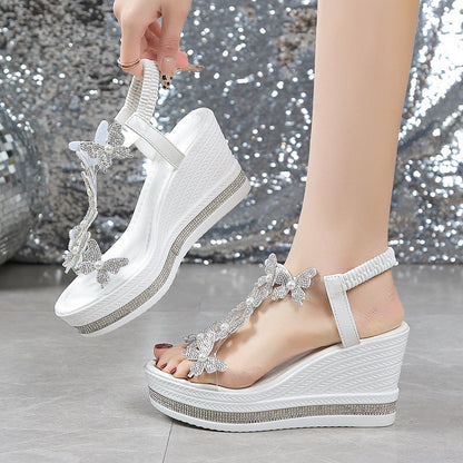 Jaeliana | Women’s Orthopedic Floral Wedge Platform Sandals