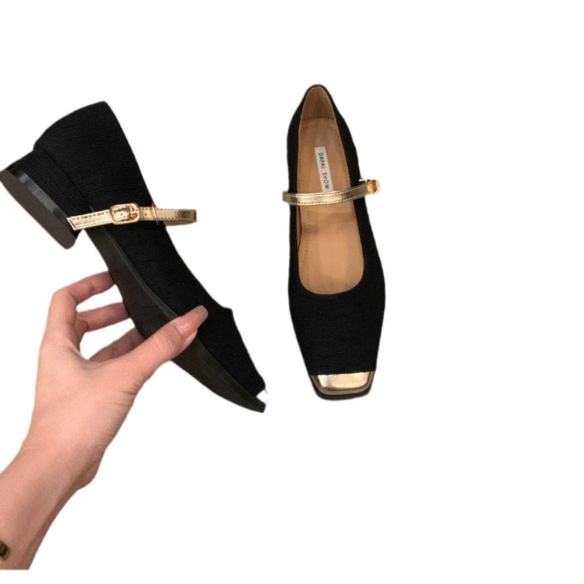 OrthoCare Mary Jane Shoes - Classic Chunky Heel