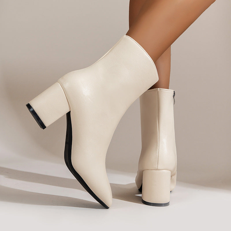 Mallory | Orthopedic Classic Block-Heel Ankle Boots