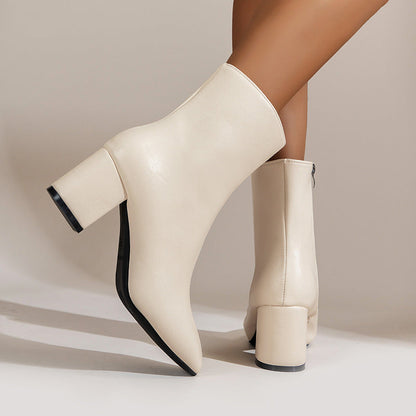 Mallory | Orthopedic Classic Block-Heel Ankle Boots