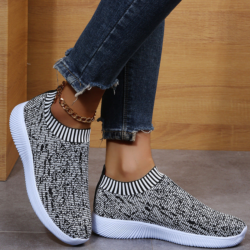 OrthoCare Stripe Knit Shoes: Unique And Comfortable For Everyone