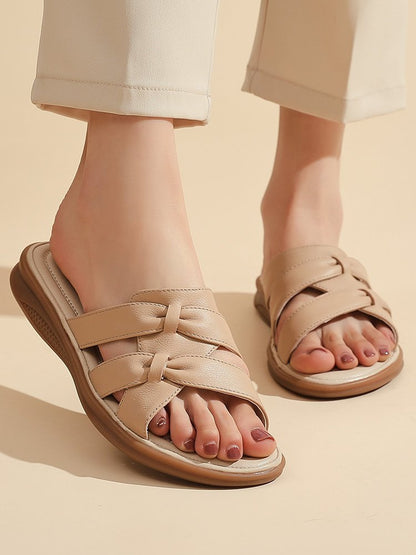 OrthoCare Braided Comfort Slide Sandals