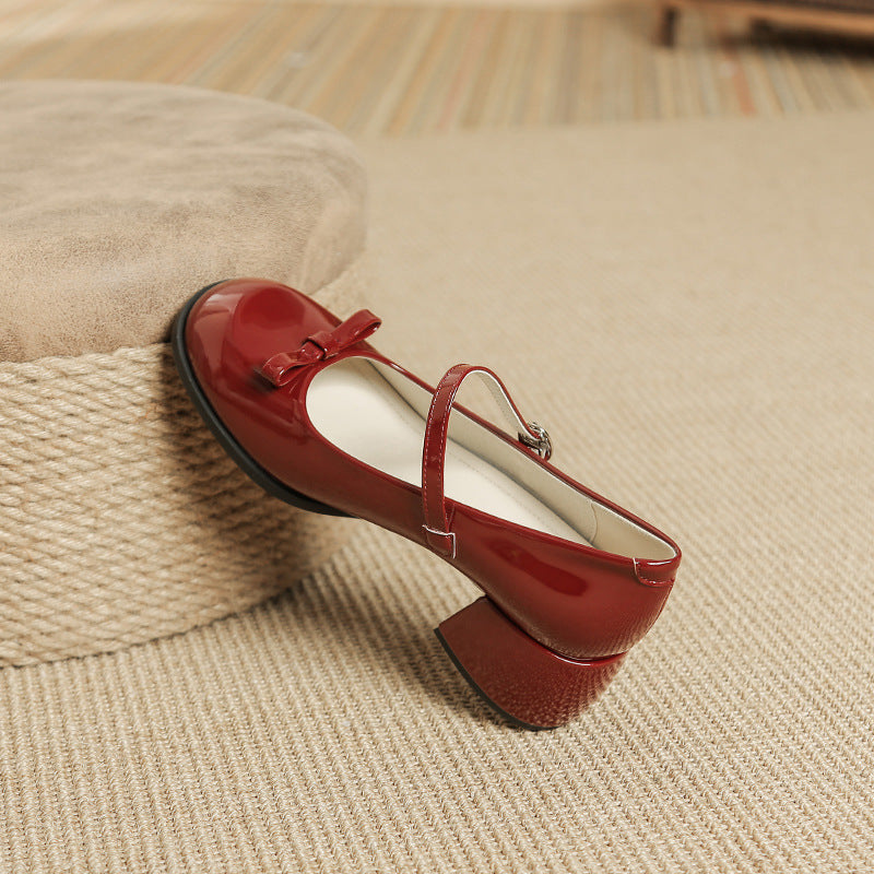OrthoCare Mary Jane Shoes - Classic Comfort Heel