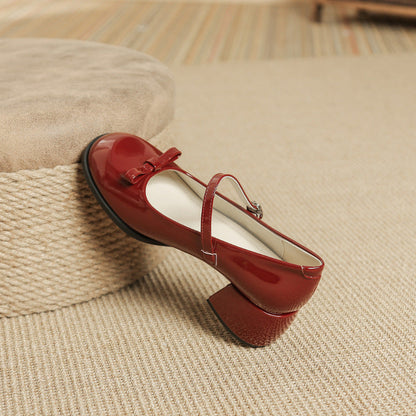 OrthoCare Mary Jane Shoes - Classic Comfort Heel