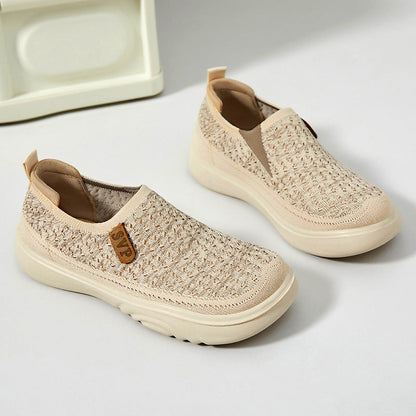 OrthoCare | Breathable Woven Slip-On Comfort Sneakers