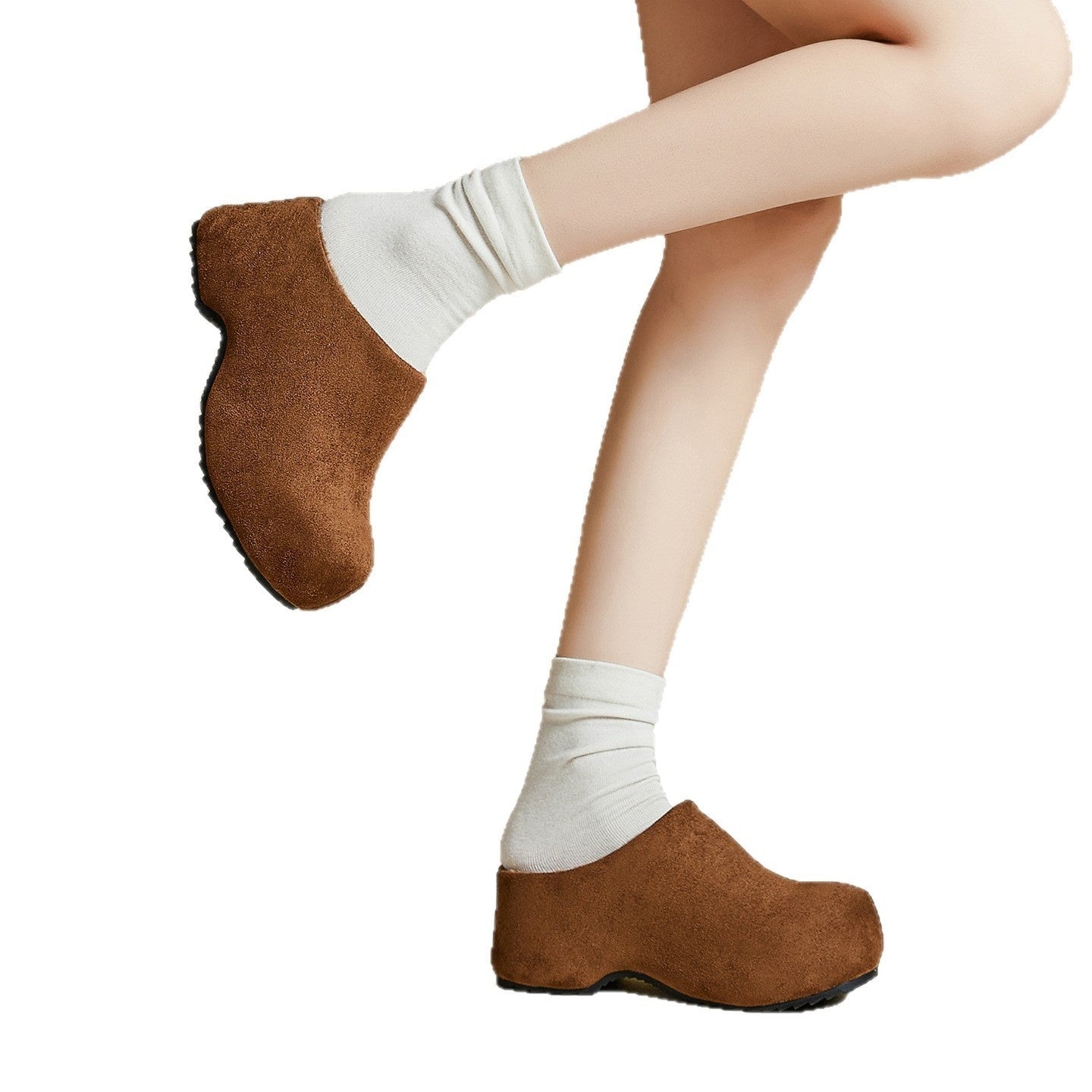 OrthoCare Retro Chunky-Soled Mules - Unique And Comfortable