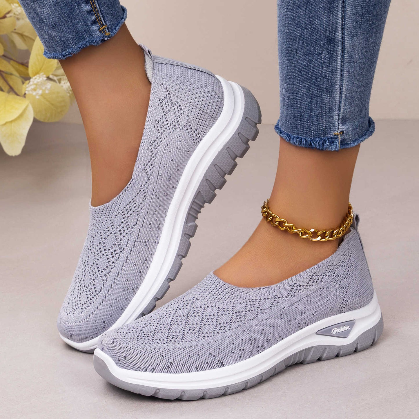 Darielle | Women’s Orthopedic Breathable Slip-On Walking Shoes