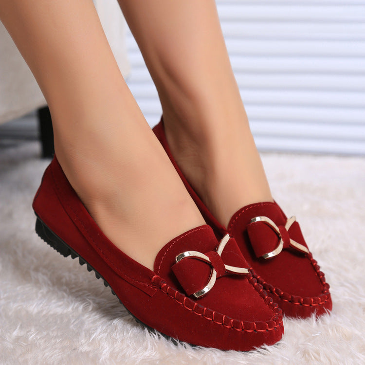 OrthoCare Flat Shoes With Bow - Elegance And Comfort