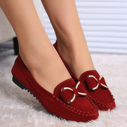OrthoCare Flat Shoes With Bow - Elegance And Comfort