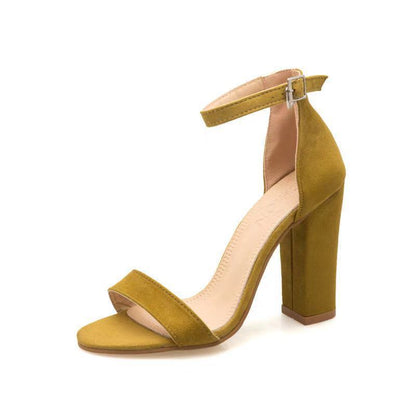 Uriana | Women’s Orthopedic Ankle Strap Block Heel Sandals