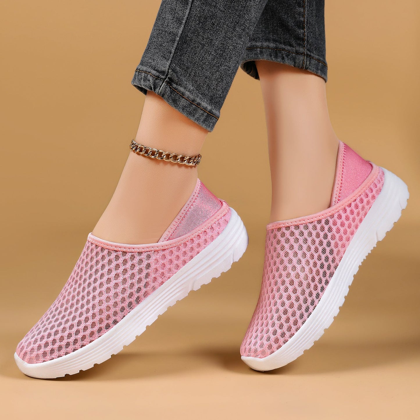 OrthoCare | Breathable Mesh Slip-On Sneakers