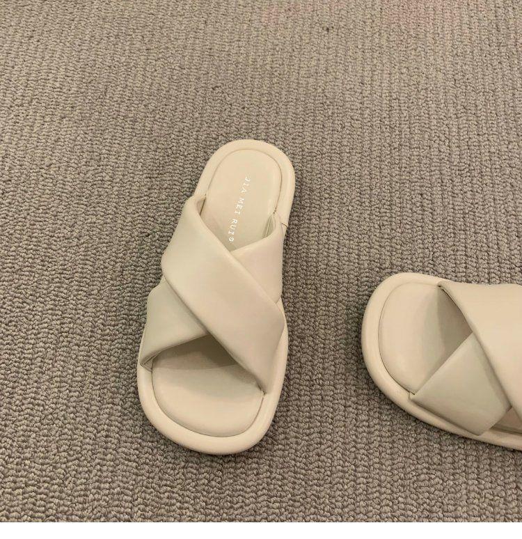 Soleia | Women’s Orthopedic Crisscross Comfort Slide Sandals