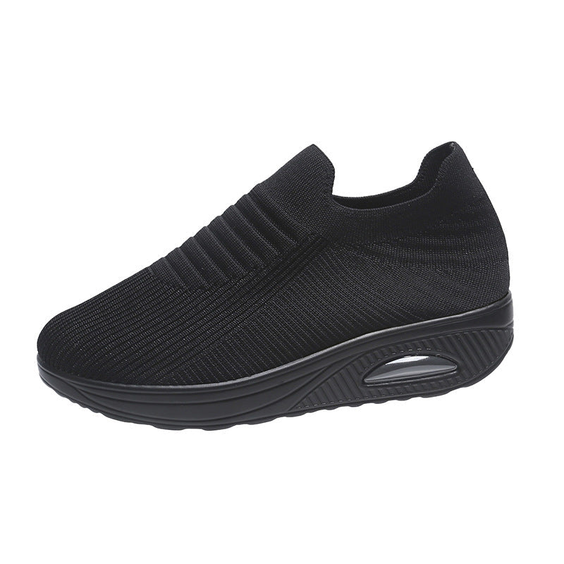 OrthoCare Lightweight And Breathable Striped Mesh Shoes