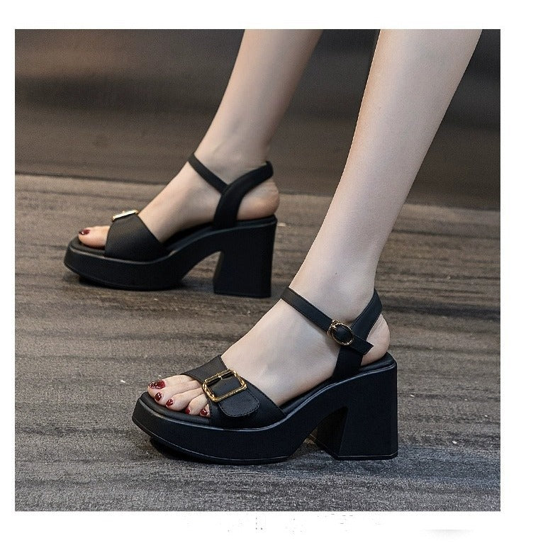 Juniper | Women’s Orthopedic Platform Block Heel Sandals