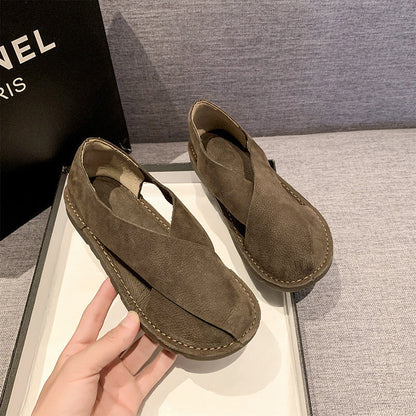 OrthoCare Round-Toe Roman Sandals - Comfort And Style