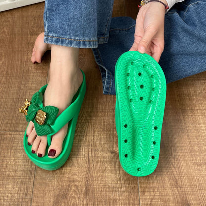 Illyria | Women’s Orthopedic Flower Accent Comfort Slides