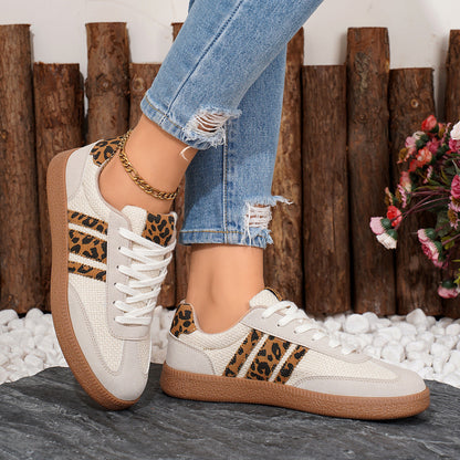 OrthoCare Colorful Retro Lace-Up Ballet Flats - Unique And Trendy