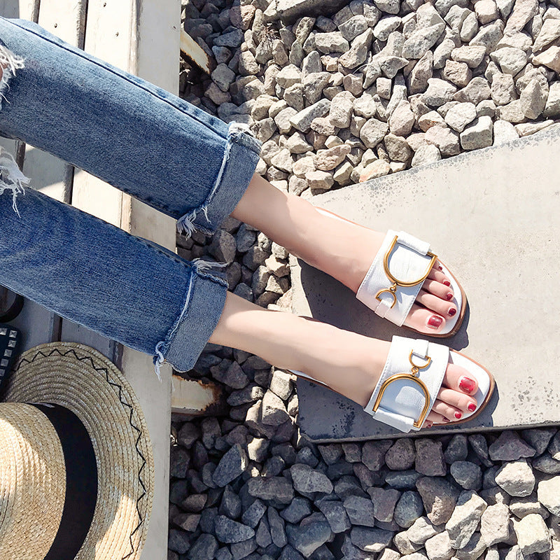 Udelia | Women’s Orthopedic Horsebit Mule Loafer Sandals